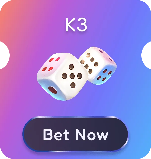 K3 three-dice lottery game thumbnail on Daman Games